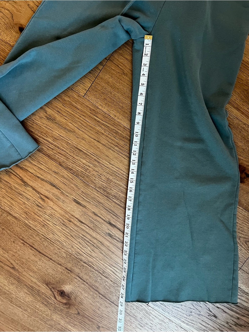 Zenana Outfitters Teal Wide-Leg Drawstring Sweatpants - Picture 5 of 6